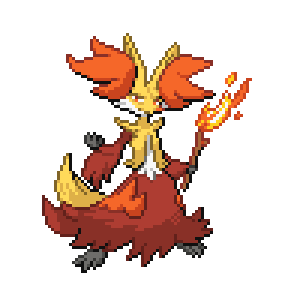 Delphox Sprite Image