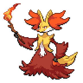 Delphox Sprite Image