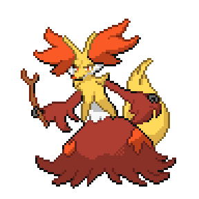 Delphox Sprite Image
