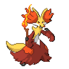 Delphox Sprite Image