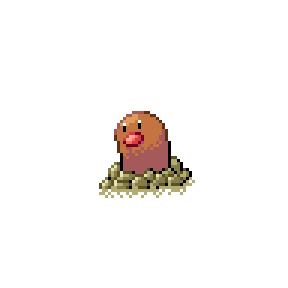 Diglett Sprite Image
