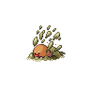 Diglett Sprite Image