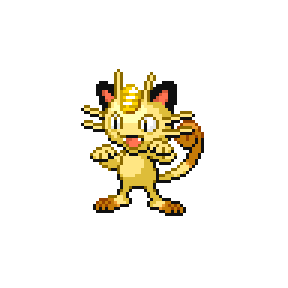 Meowth Sprite Image