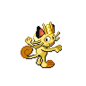 Meowth Sprite Image