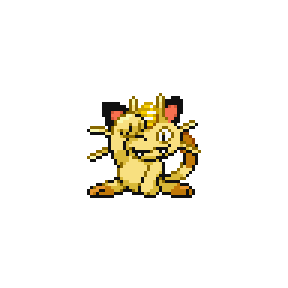 Meowth Sprite Image