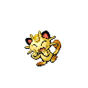Meowth Sprite Image