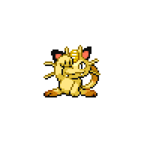 Meowth Sprite Image