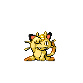 Meowth Sprite Image