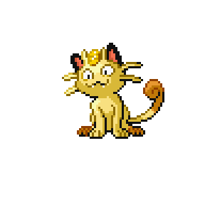 Meowth Sprite Image