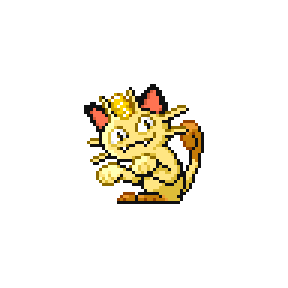 Meowth Sprite Image