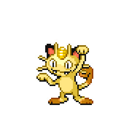 Meowth Sprite Image