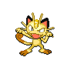 Meowth Sprite Image