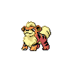 Growllithe Sprite Image