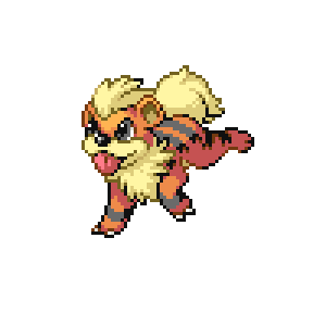 Growllithe Sprite Image