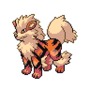 Arcanine Sprite Image