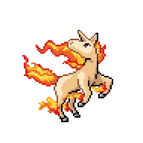 Rapidash Sprite Image