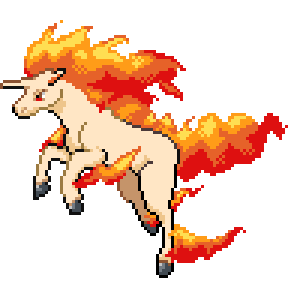 Rapidash Sprite Image