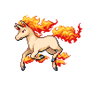 Rapidash Sprite Image