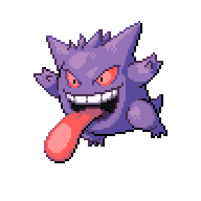 Gengar Sprite Image