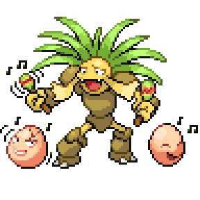 Exeggukazam Sprite Image