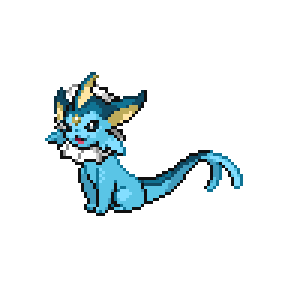 Vaporeon Sprite Image