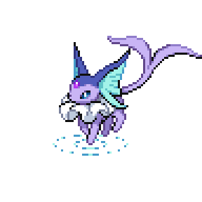 Vaporeon Sprite Image