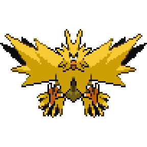 Zapdos Sprite Image