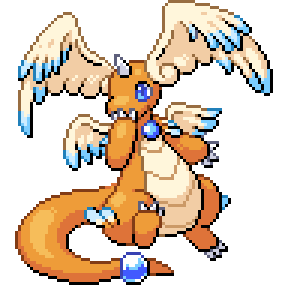 Dragonite Sprite Image