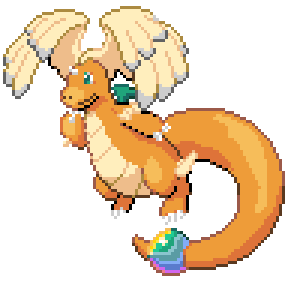 Dragonite Sprite Image