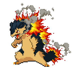 Typhlosion Sprite Image
