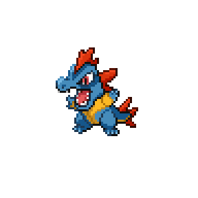 Totodile Sprite Image