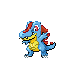 Totodile Sprite Image