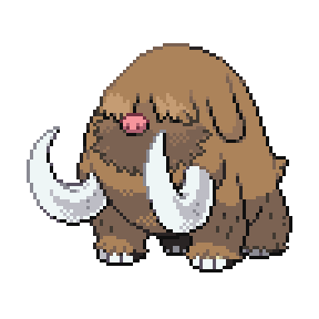 Piloswine Sprite Image