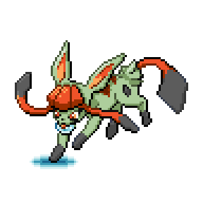 Larviceon Sprite Image