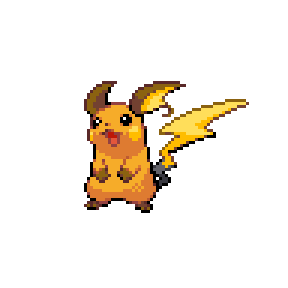 Raichu Sprite Image