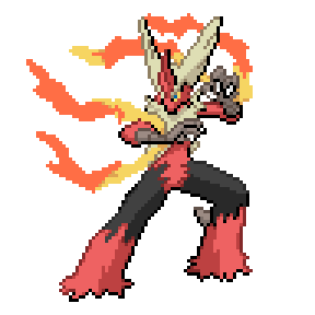 Blaziken Sprite Image