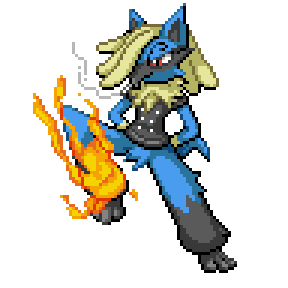 Lucaziken Sprite Image