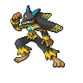 Lucaziken Sprite Image