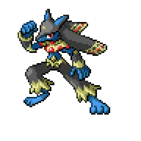 Lucaziken Sprite Image