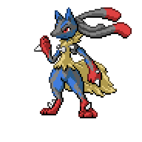 Lucacario Sprite Image