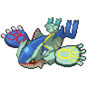 Kyuogre Sprite Image
