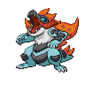 Volcaligatr Sprite Image