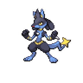 Lucario Sprite Image