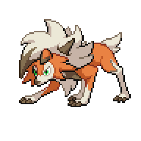 Lycanroc Sprite Image