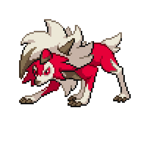 Lycanroc Sprite Image