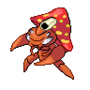 Paraesect Sprite Image