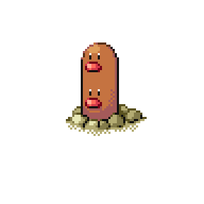Diglett Sprite Image