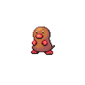 Diglett Sprite Image