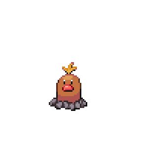 Diglett Sprite Image