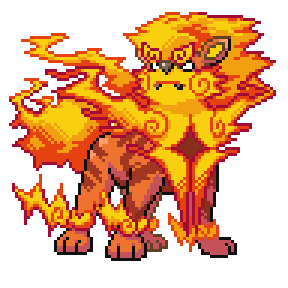 Arcanine Sprite Image